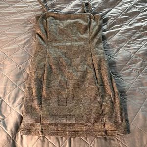Fitted plaid dress forever 21